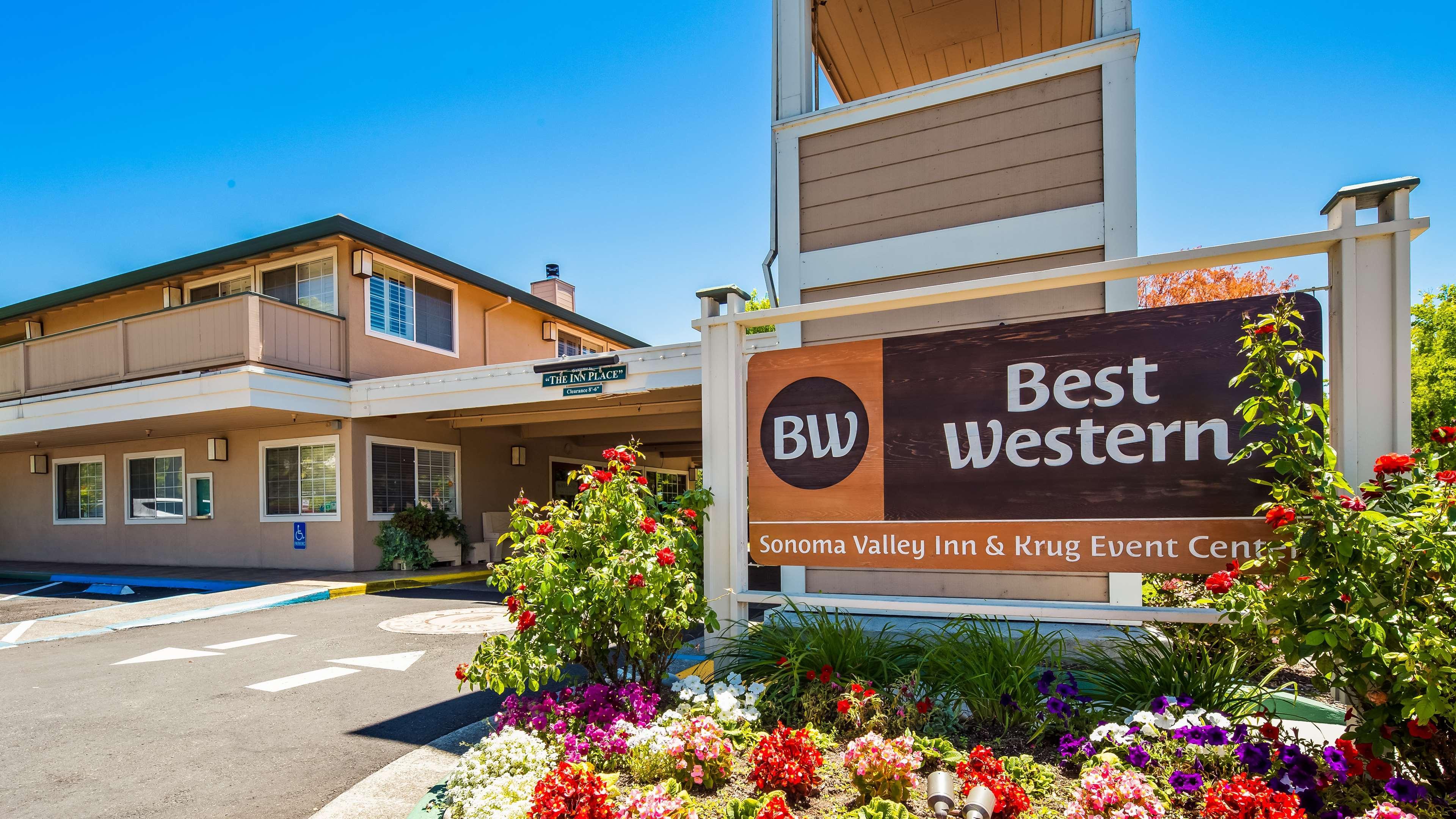 Best Western Sonoma Valley Inn & Krug Event Center Exteriör bild